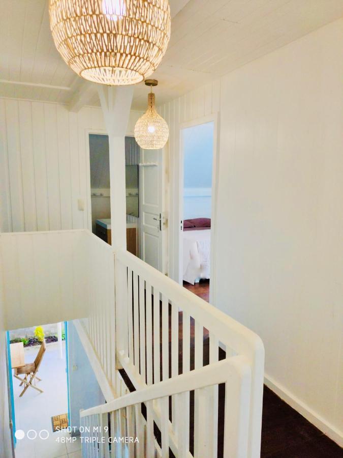 לה קברה Location Maison Bleue Avec Piscine Privative Au Carbet Martinique מראה חיצוני תמונה